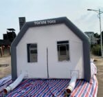 Air Sealed Inflatable Car Wash Booth Paintball Spray For - 3