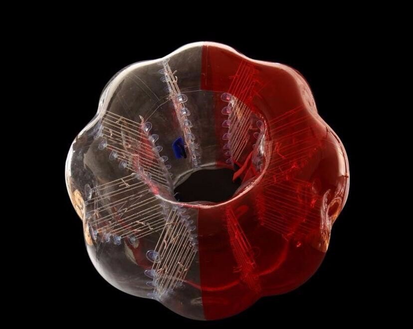 Deluxe Inflatable Zorb Football Bumper Ball 08mm Pvc Air Bubble Soccer 12m7m Body Zorbing Ball - 10 Deluxe Inflatable Zorb Football Bumper Ball 08mm Pvc Air Bubble Soccer 12m7m Body Zorbing Ball - 10