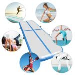 Airtrack Tumbling Inflatable Bouncer Gymnastics Floor Trampoline Electric Air Pump For Home Use Training Cheerleading Beach Gift - 5