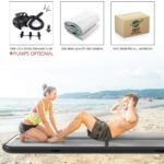 Airtrack Tumbling Inflatable Bouncer Gymnastics Floor Trampoline Electric Air Pump For Home Use Training Cheerleading Beach - 6