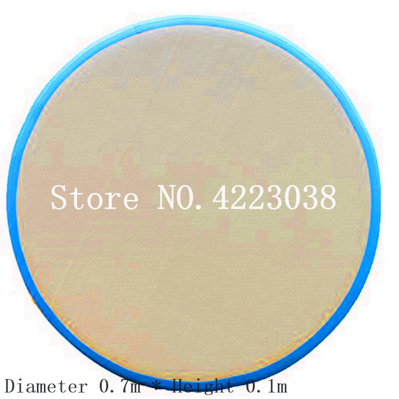 Round Airspot Inflatable Gymnastics Training Mat 07m Ideal For Indooroutdoor Fitness Exercise - 9