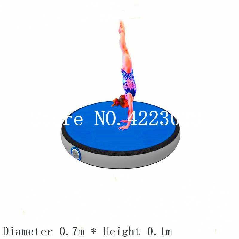 Round Airspot Inflatable Gymnastics Training Mat 07m Ideal For Indooroutdoor Fitness Exercise - 15
