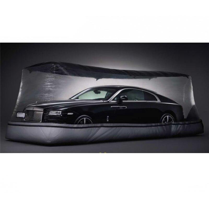 Airtight Inflatable Car Storage Tent Dustproof Uv Protection Garage Capsule Weatherproof Vehicle Cover Shelter - 7