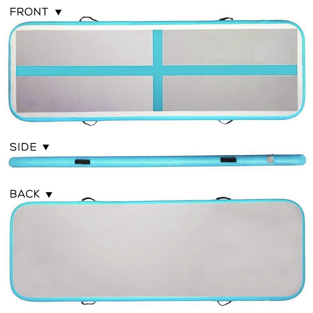 5x1x02m Home Use Inflatable Airtrack Gymnastics Tumbling Mat Ideal For Olympics Training Yugo - 27