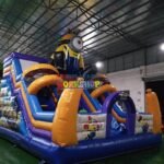 Amusement Park Equipment Inflatable Small Slide For Kids With - 4