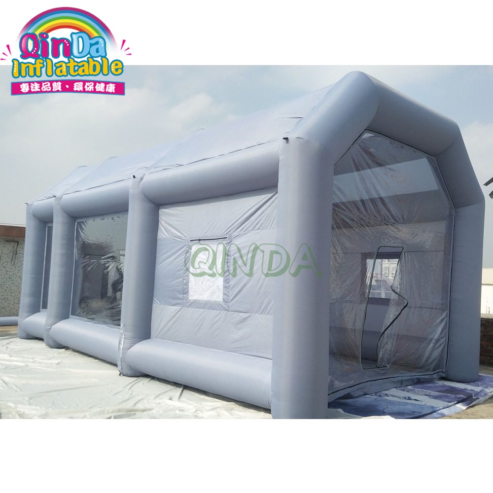 Portable Inflatable Auto Paint Booth With Dual Blowers Ideal For Car Detailing And Spray Painting - 2 Portable Inflatable Auto Paint Booth With Dual Blowers Ideal For Car Detailing And Spray Painting - 2