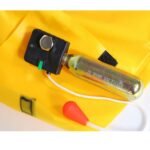 Automatic Inflatable Life Jacket Swim Ring Belt Fishing Boat Drifting Outside - 2