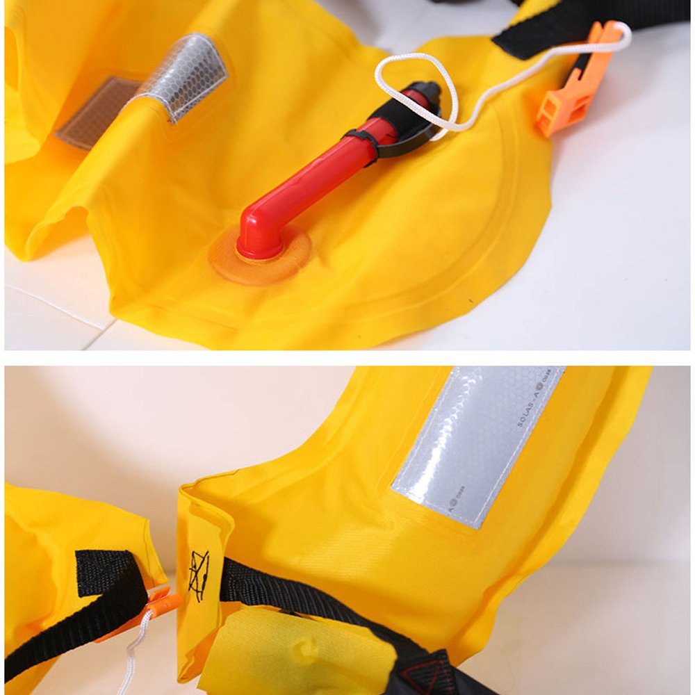 Automatic Inflatable Life Jacket Swim Belt For Fishing Boating And Outdoor Water Activities - 5 Automatic Inflatable Life Jacket Swim Belt For Fishing Boating And Outdoor Water Activities - 5