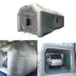 Automobile Giant Inflatable Spray Paint Booth Tent Car Workstation Wash Garage For