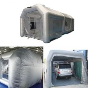 Automobile Giant Inflatable Spray Paint Booth Tent Car Workstation Wash Garage For
