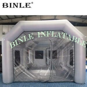 Automobile Giant Inflatable Spray Paint Booth Tent Car Workstation Wash Garage For - 2