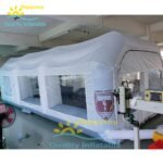Automobile Inflatable Paint Booth Tent For Car Painting Used - 4