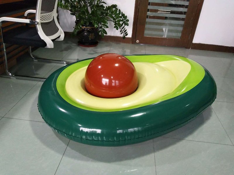 Avocado Inflatable Pool Float Swimming Ring Mattress Toy For Adults And Kids Boia Piscina - 8