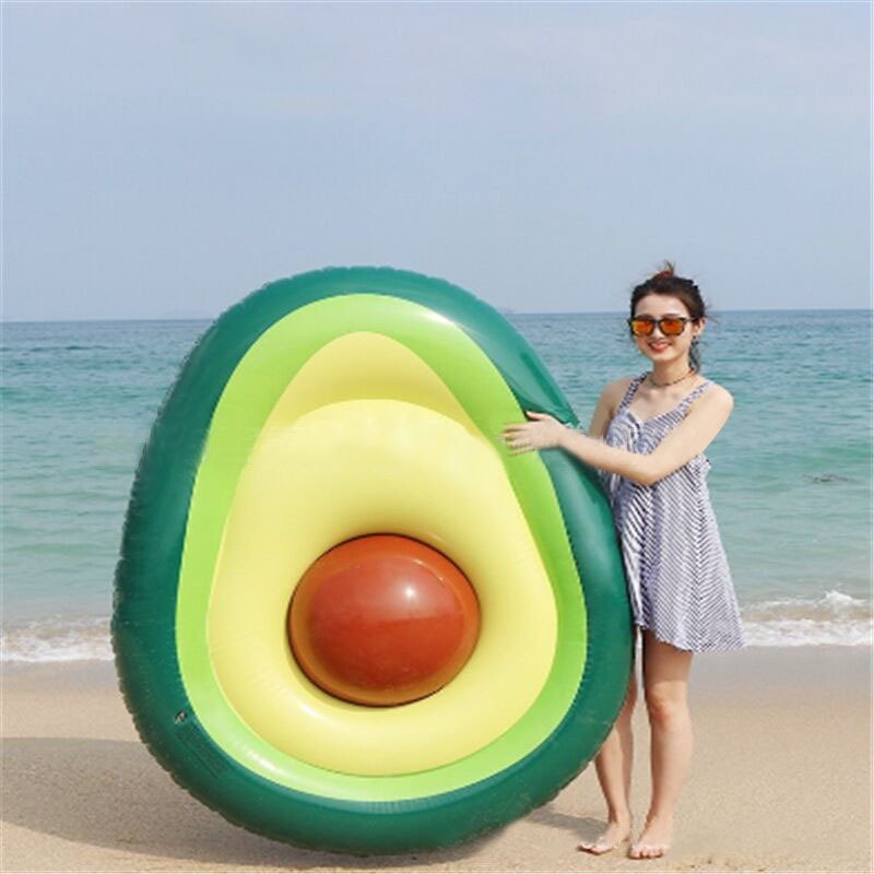 Avocado Inflatable Pool Float Swimming Ring Mattress Toy For Adults And Kids Boia Piscina - 3