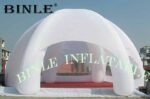 Green 6 Legs Inflatable Spider Dome Tent With Clear Windows Beach Party For Bell - 3