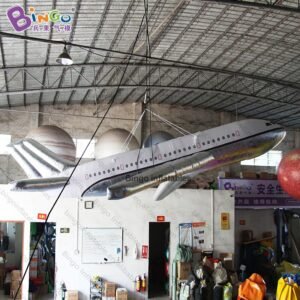 Bargain Price 6m Length Inflatable Hanging Air Plane Replica Custom Made Aircraft Decoration Item Suspended Toy - 2