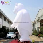 Bargain Price 6mh Inflatable Polar Bear Model Air Blow Characteristic Logo Advertising White Decoration - 3