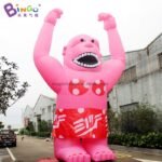 Bingo 8m Giant Inflatable Orangutan For Outdoor Entertainment Decoration Blow Up Pink Ape Display Toys - 6