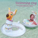 Baby Floats Llama Pool For Toddler Kids Children Inflatable Swimming Summer Gift Alpaca Water-raft Kid Water Toy - 2