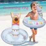 Baby Floats Llama Pool For Toddler Kids Children Inflatable Swimming Summer Gift Alpaca Water-raft Kid Water Toy