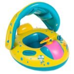 Baby Kids Summer Swimming Pool Ring Inflatable Swim Float Water Toys - 2