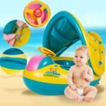 Baby Kids Summer Swimming Pool Ring Inflatable Swim Float Water Toys