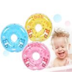 Baby Swimming Neck Float Inflatables Ring Adjustable Safety Circle Bathing & T8 - 4