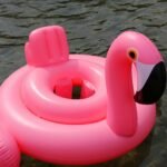 Baby Swimming Ring Seat Pool Accessories Piscine Swim Water Kid Swan Inflatable Toy - 2