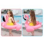 Baby Swimming Ring Seat Pool Accessories Piscine Swim Water Kid Swan Inflatable Toy - 6