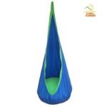 Baby Swing Sleeping Bag Children Pod Hammock Kids Indoor Outdoor Hanging Chair Adult Cotton With Inflatable Cushion - 2