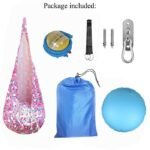 Baby Swing Sleeping Bag Children Pod Hammock Kids Indoor Outdoor Hanging Chair Adult Cotton With Inflatable Cushion - 6
