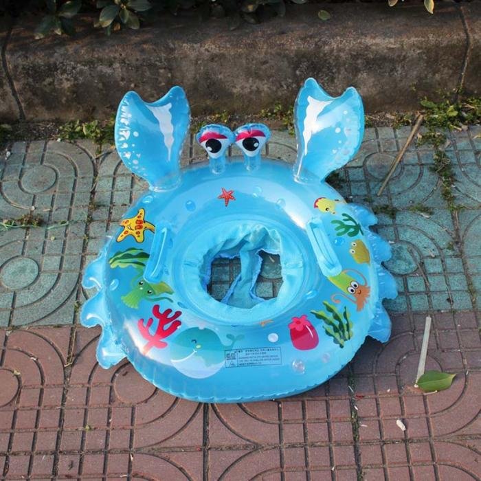 Infant Crab Seat Inflatable Baby Swim Float Ring Kids Pool Accessory For Safe Toddler Swimming - 3 Infant Crab Seat Inflatable Baby Swim Float Ring Kids Pool Accessory For Safe Toddler Swimming - 3
