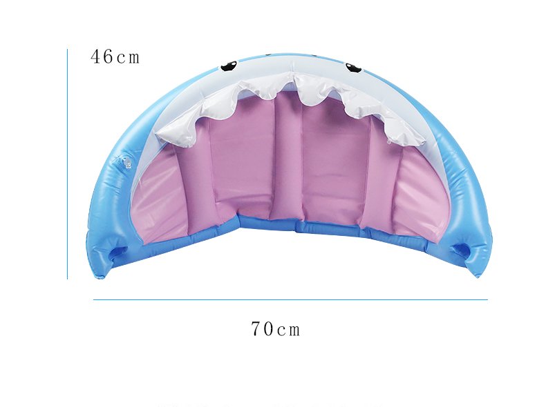 Baby Unicorn Pool Float Inflatable Pegasus Horse Swimming Seat Rainbow Design Childrens Water Toy Floating Island - 8