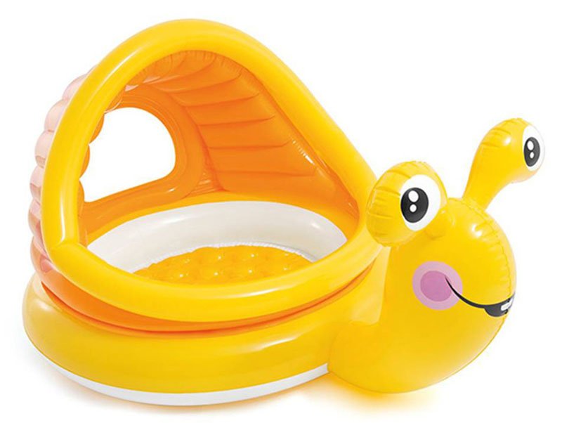 Summer Baby Kids Inflatable Swimming Pool With Sun Shade Water Float Toys For 36 Years Outdoor Fun Bath Sport - 4