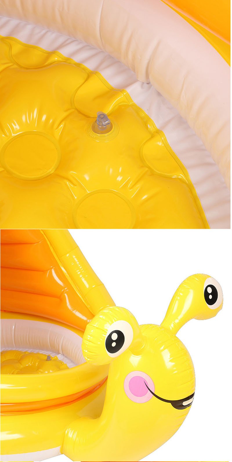 Summer Baby Kids Inflatable Swimming Pool With Sun Shade Water Float Toys For 36 Years Outdoor Fun Bath Sport - 7