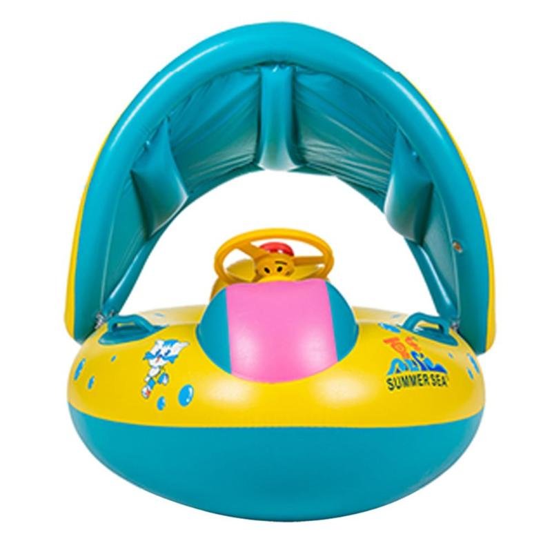 Inflatable Baby Swim Float Ring Water Toys For Kids Summer Pool Fun - 3 Inflatable Baby Swim Float Ring Water Toys For Kids Summer Pool Fun - 3