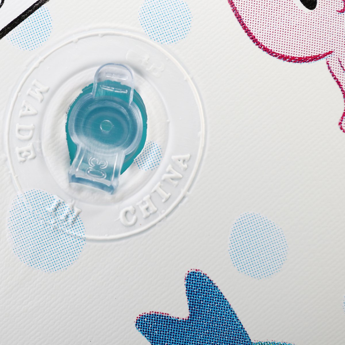 Kids Inflatable Swim Seat Ring With Safe Backrest Baby Floating Pool Chair Cartoon Pattern Design - 6