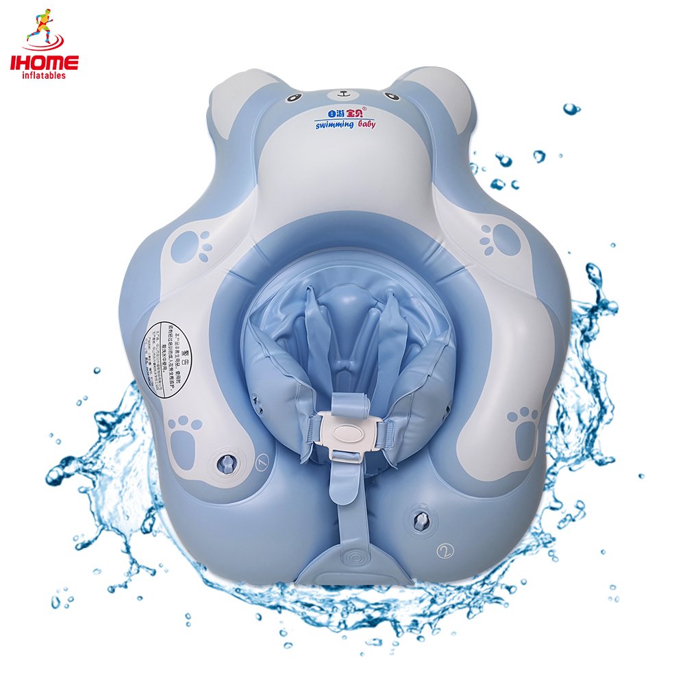 Inflatable Baby Swim Ring With Cartoon Bear Design Pool Float For Infants Children Aged 06 Bathing Buoy - 1