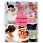 Bath Barrel Adult Home Folding Inflatable Bathtub Thickening Plastic Spa Bucket Portable Household Bathroom - 3