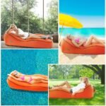 Outdoor Sleeping Bag Inflatable Sofa For Camping Mattress Beach Lazy Bed Air Hammock Camp Fishing Chair - 5