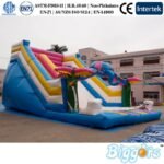 Best Quality Large Size Inflatable Slide Water Blower For Funny Game - 2