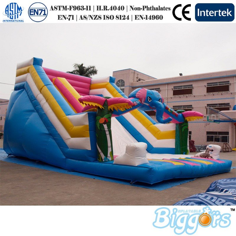 Large Inflatable Water Slide With Blower Ideal For Outdoor Fun Games - 2