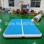 Big Size 10m 11m 12m Air Track Mats For Gymnastics Customized Tumbling With Pump Dwf Floor Gym Mat Yoga - 5