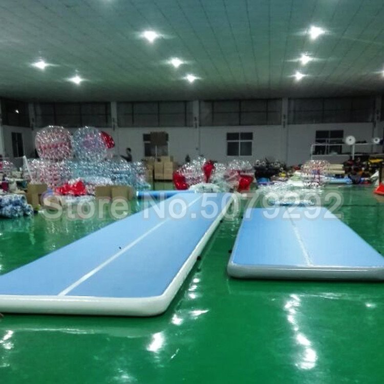 Extralarge Air Track Gymnastics Mat 10m12m Customized Tumbling Dwf Yoga Floor Mat With Pump - 6