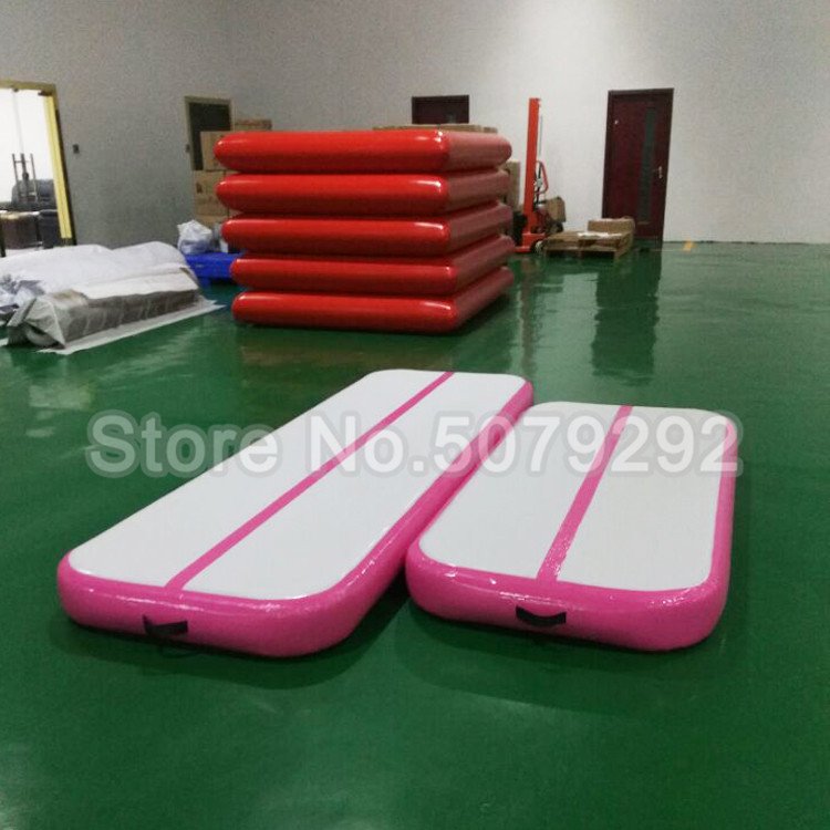 Extralarge Air Track Gymnastics Mat 10m12m Customized Tumbling Dwf Yoga Floor Mat With Pump - 7