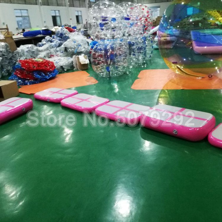 Extralarge Air Track Gymnastics Mat 10m12m Customized Tumbling Dwf Yoga Floor Mat With Pump - 23