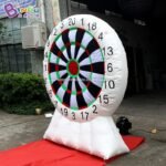 Bingo 2 2m High Inflatable Golf Dart Sport Game Darts Board For Lawn Activity Team Building - 3