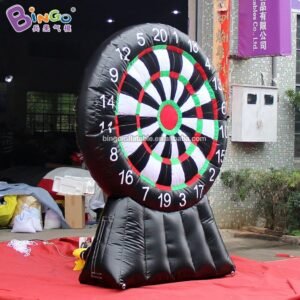 Bingo 2 4m High Pvc Inflatable Soccer Goal Dart Target Boards For Community Sport Game - 2