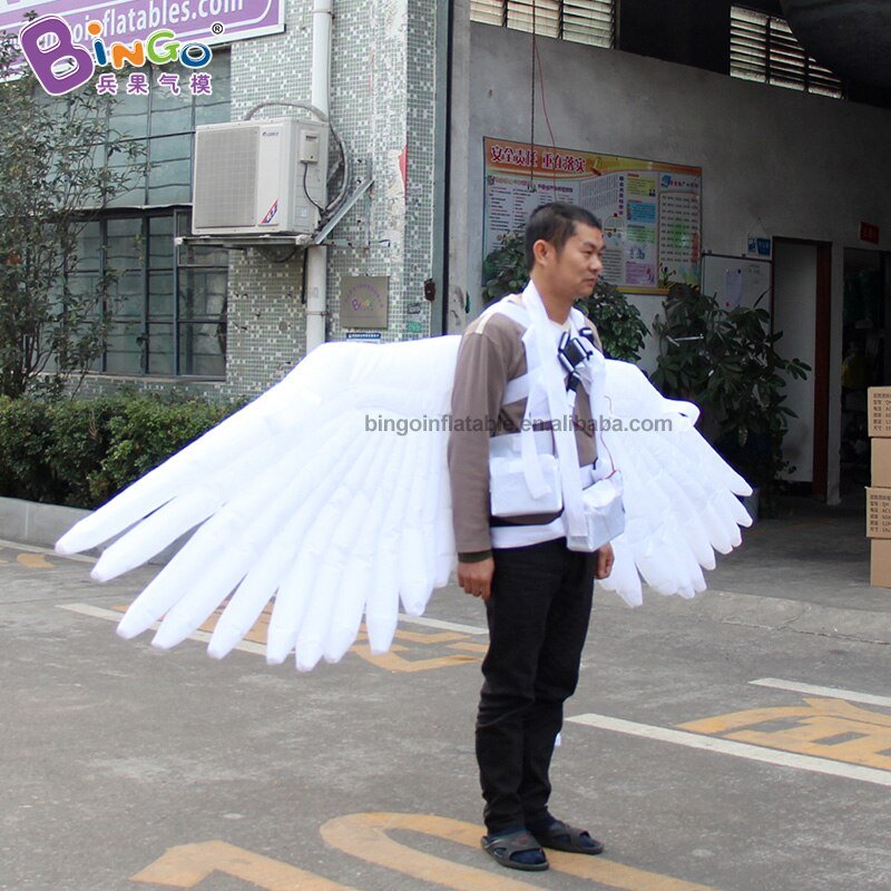 Bingo 3m Inflatable Angel Wing Model Inflated Costume Toy For Cosplay Ball Stage Decor - 4
