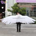 Bingo 3m Inflatable Angel Wing Model Inflated Costume Toy For Cosplay Ball Stage Decor - 5